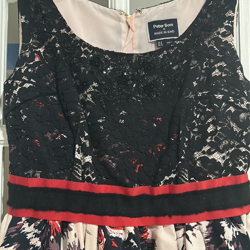 Anthropology Peter Som Made In Kind dress - Picture 3 of 7